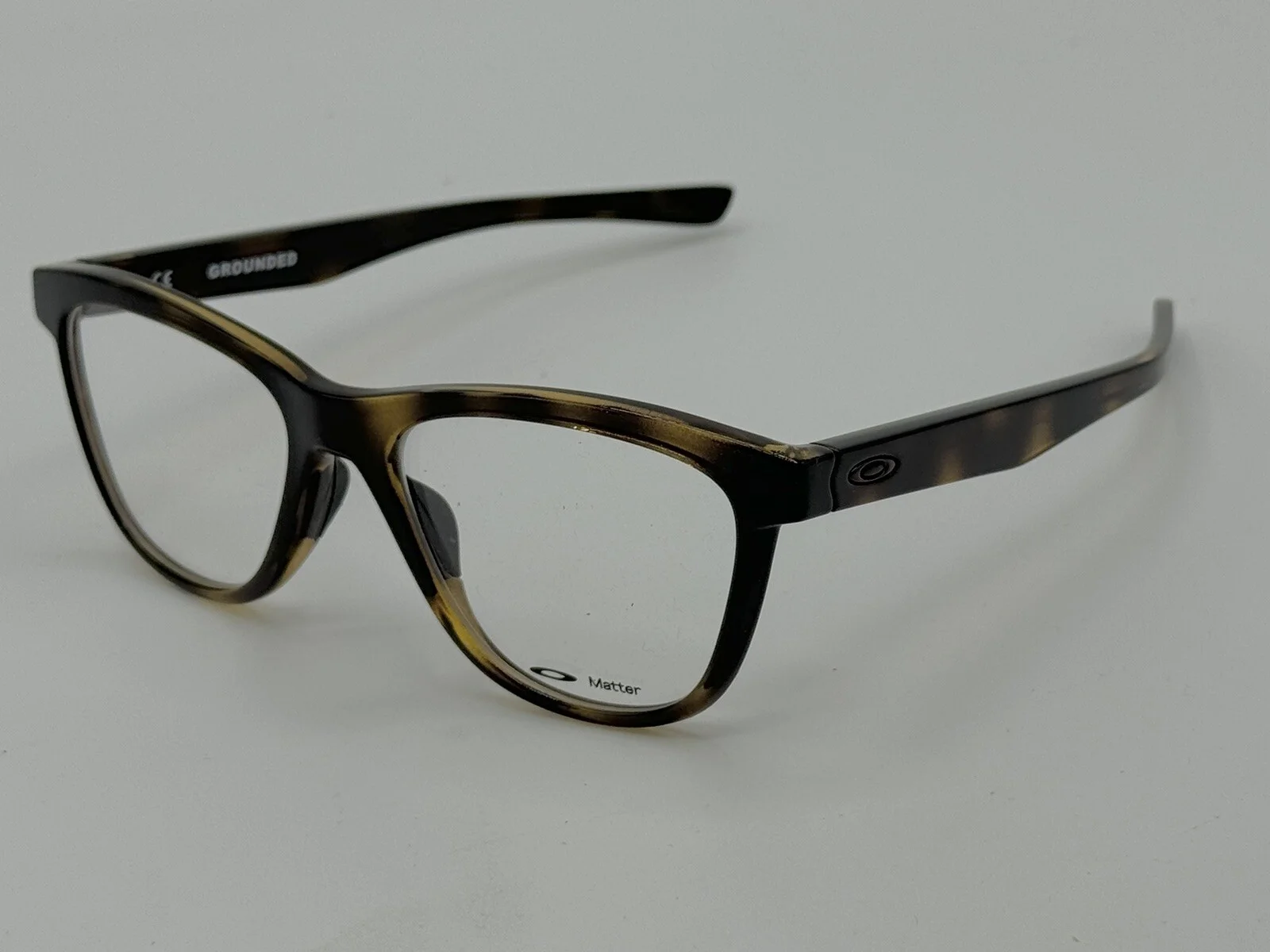 NEW OAKLEY GROUNDED EYEGLASSES 53-17-136 POLISHED TORTOISE FRAME OX8070-02 2
