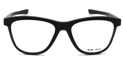 New OAKLEY GROUNDED Eyeglasses | OX8070 0653 - Satin Black / Clear Demo Lens 4
