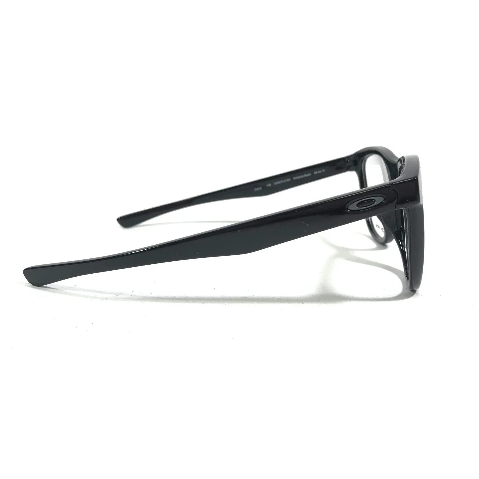 Oakley GROUNDED OX8070-0153 Polished Black Eyeglasses Frames Round 53-17-136 3